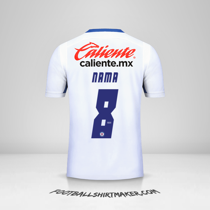 Jersey Cruz Azul 2019 Alternatif -  nama - 8