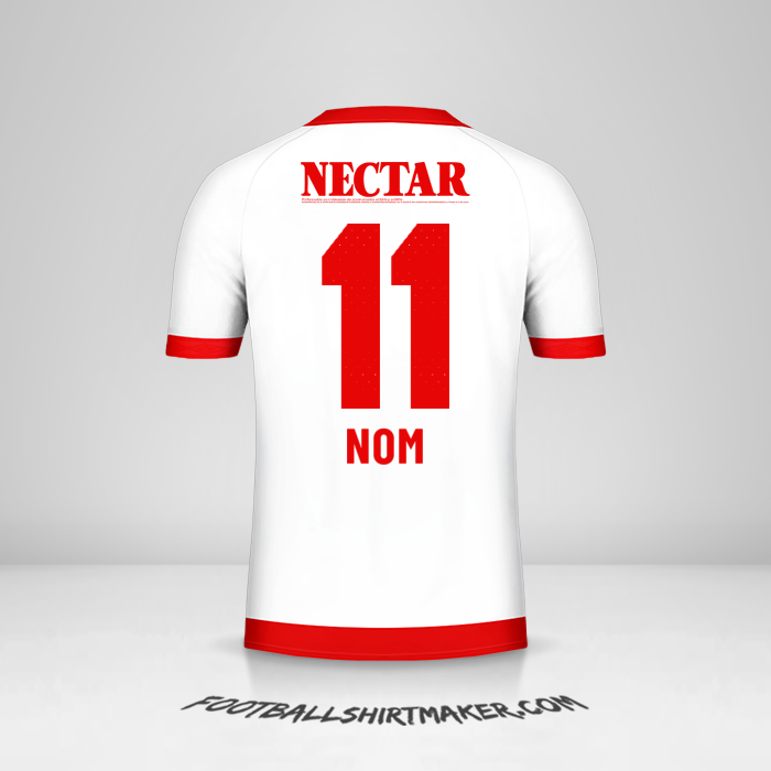 Maillot Independiente Santa Fe 2019 Extérieur -  nom - 11