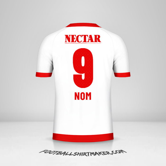 Maillot Independiente Santa Fe 2019 Extérieur -  nom - 9