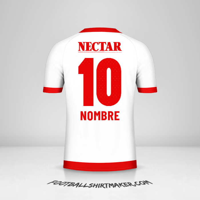Jersey Independiente Santa Fe 2019 Visita -  nombre - 10