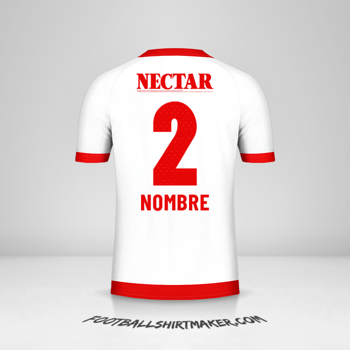 Camiseta Independiente Santa Fe 2019 Visita -  nombre - 2