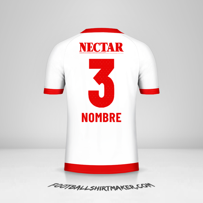 Jersey Independiente Santa Fe 2019 Visita -  nombre - 3