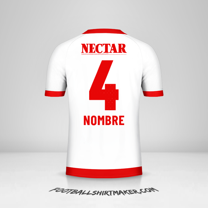 Jersey Independiente Santa Fe 2019 Visita -  nombre - 4