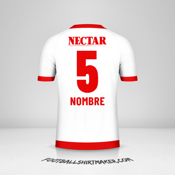 Jersey Independiente Santa Fe 2019 Visita -  nombre - 5