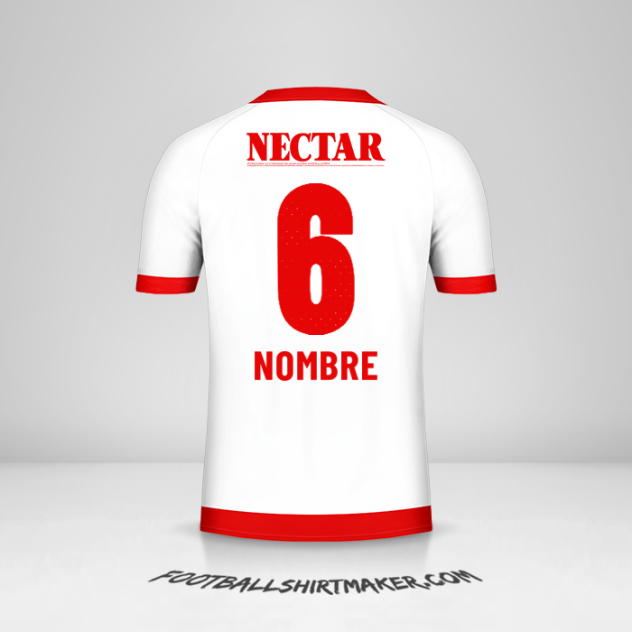 Jersey Independiente Santa Fe 2019 Visita -  nombre - 6