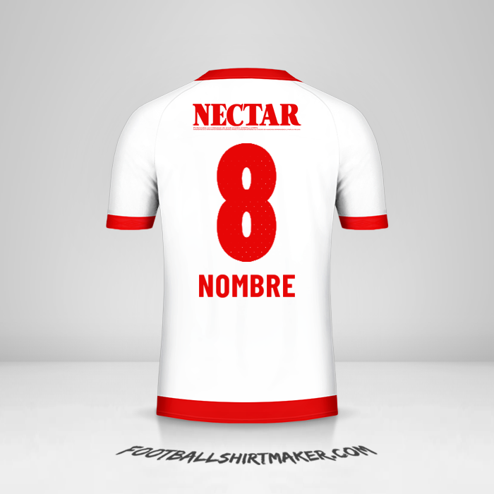 Camiseta Independiente Santa Fe 2019 Visita -  nombre - 8