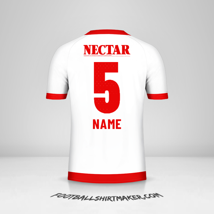 Jersey Independiente Santa Fe 2019 Away -  name - 5