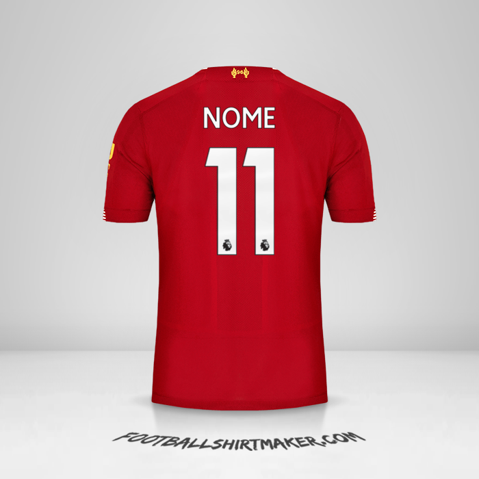 Maglia Liverpool FC 2019/20 -  nome - 11