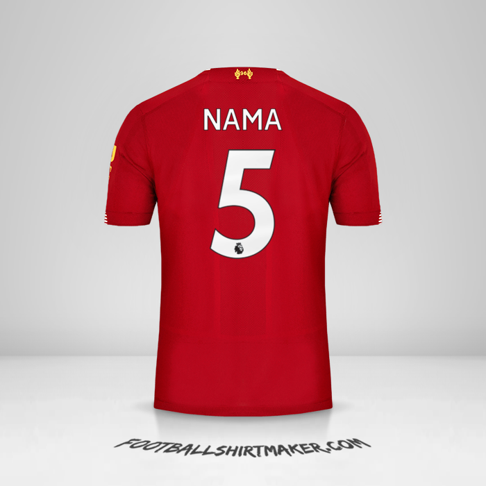 Jersey Liverpool FC 2019/20 -  nama - 5