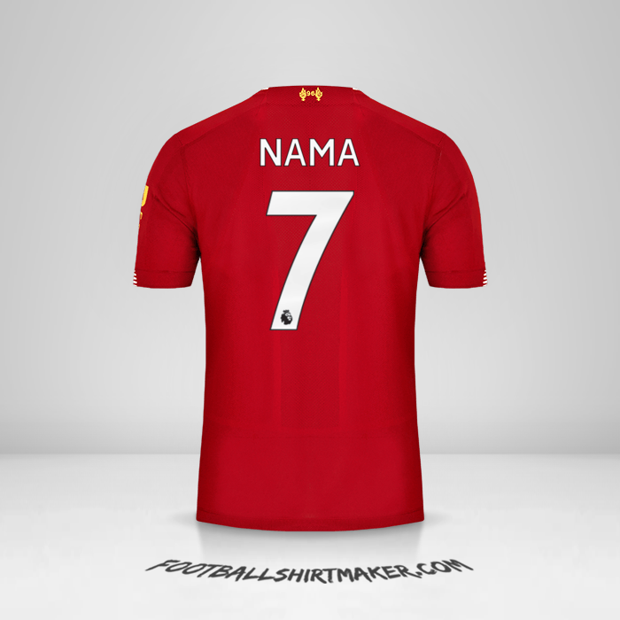 Jersey Liverpool FC 2019/20 -  nama - 7