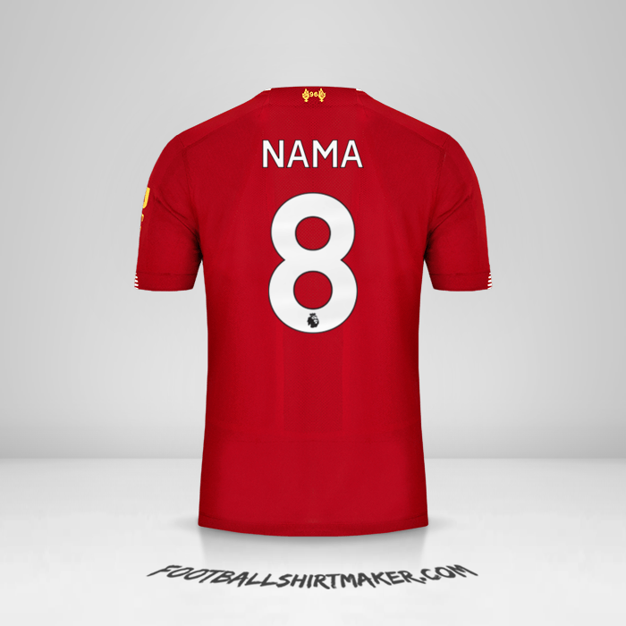 Jersey Liverpool FC 2019/20 -  nama - 8