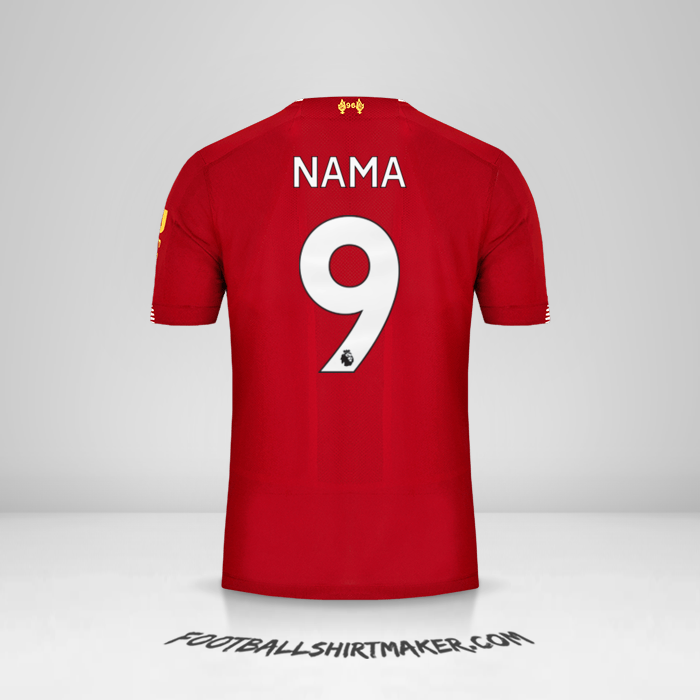 Jersey Liverpool FC 2019/20 -  nama - 9