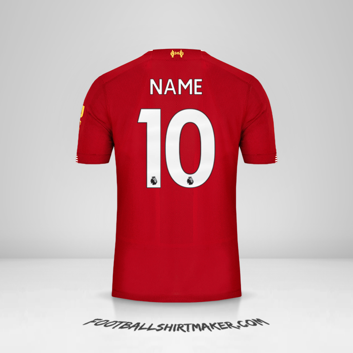 Trikot Liverpool FC 2019/20 -  name - 10
