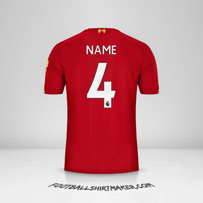 Trikot Liverpool FC 2019/20 -  name - 4