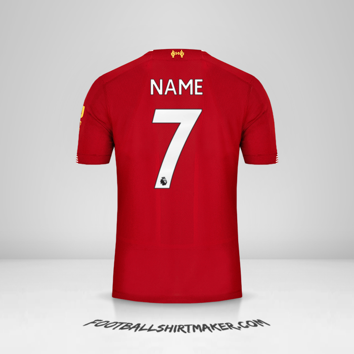 Trikot Liverpool FC 2019/20 -  name - 7