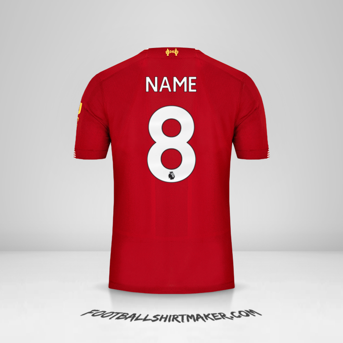Trikot Liverpool FC 2019/20 -  name - 8