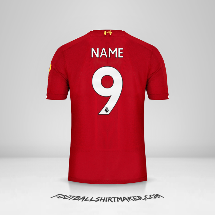 Trikot Liverpool FC 2019/20 -  name - 9