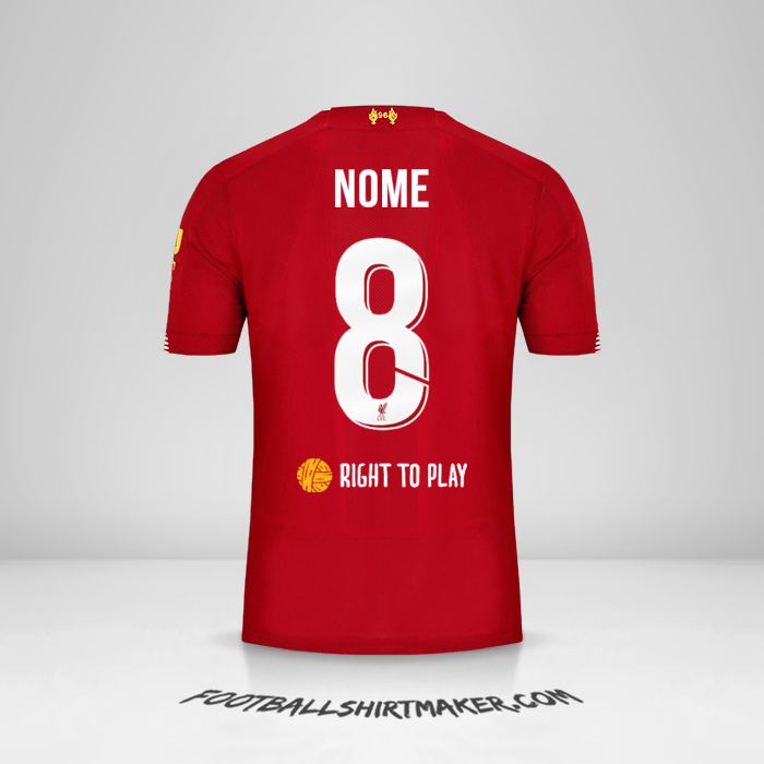 Maglia Liverpool FC Cup 2019/20 -  nome - 8