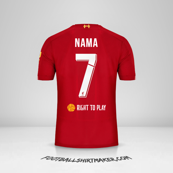 Jersey Liverpool FC Cup 2019/20 -  nama - 7