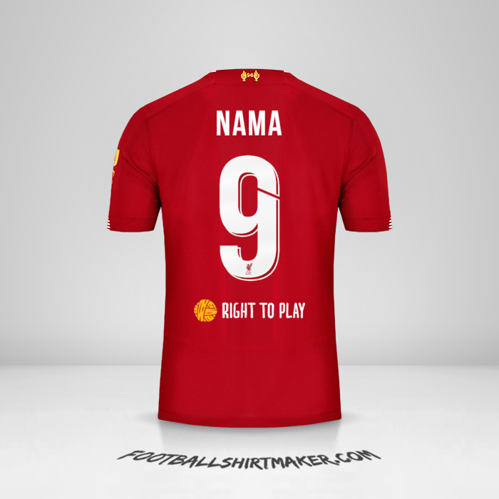 Jersey Liverpool FC Cup 2019/20 -  nama - 9