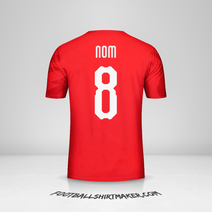 Maillot Égypte 2019 -  nom - 8