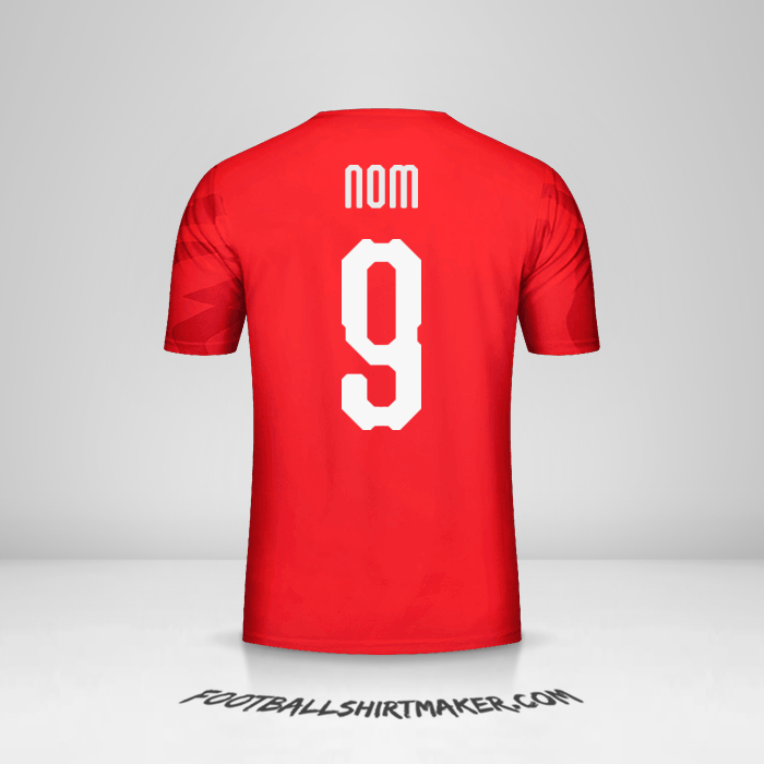 Maillot Égypte 2019 -  nom - 9