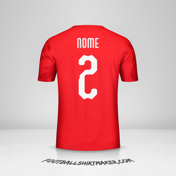 Maglia Egitto 2019 -  nome - 2