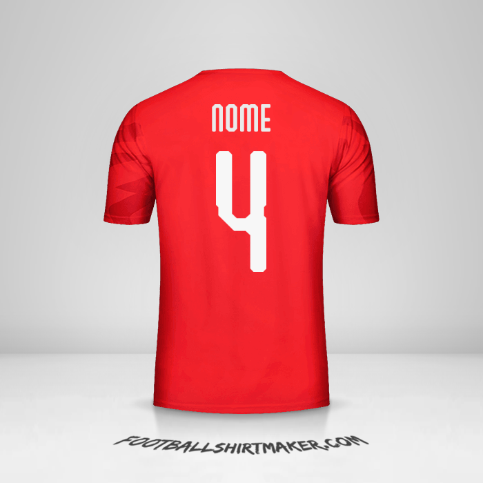 Maglia Egitto 2019 -  nome - 4