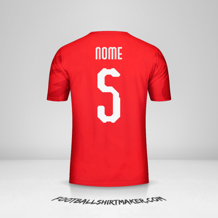 Camisa Egito 2019 -  nome - 5
