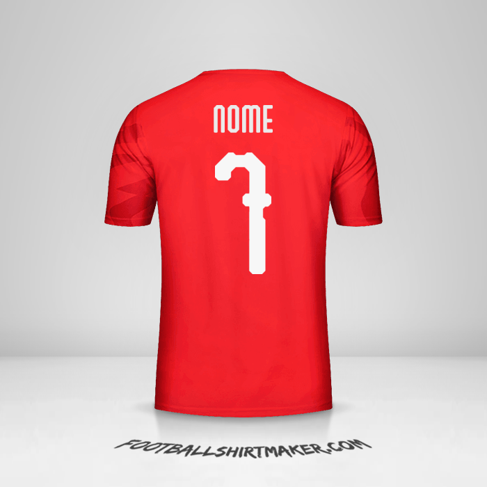 Maglia Egitto 2019 -  nome - 7