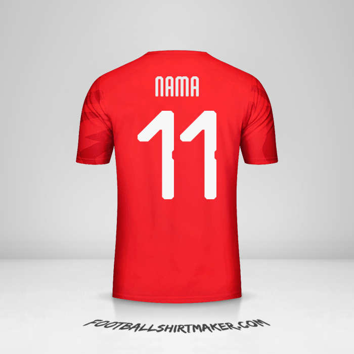 Jersey Mesir 2019 -  nama - 11