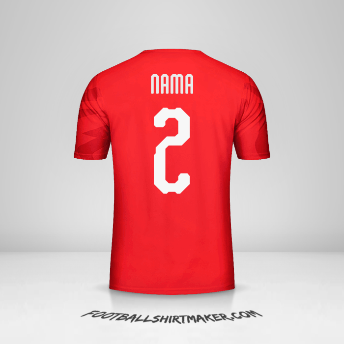 Jersey Mesir 2019 -  nama - 2