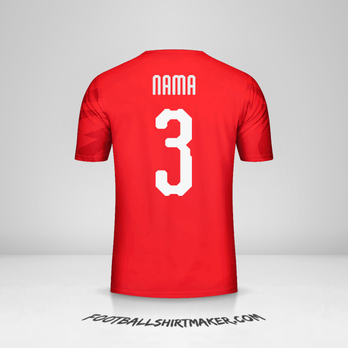 Jersey Mesir 2019 -  nama - 3