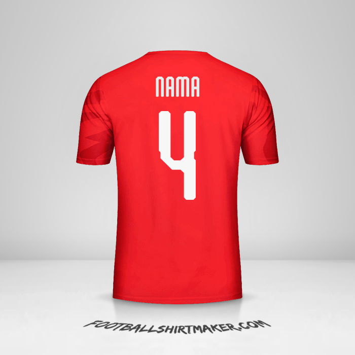 Jersey Mesir 2019 -  nama - 4