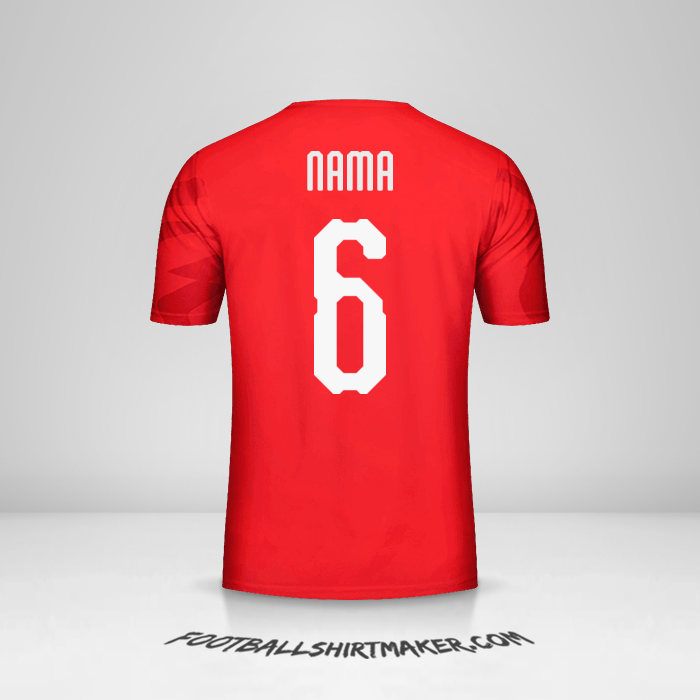 Jersey Mesir 2019 -  nama - 6