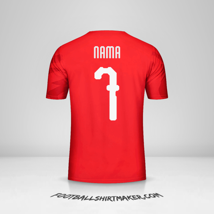Jersey Mesir 2019 -  nama - 7