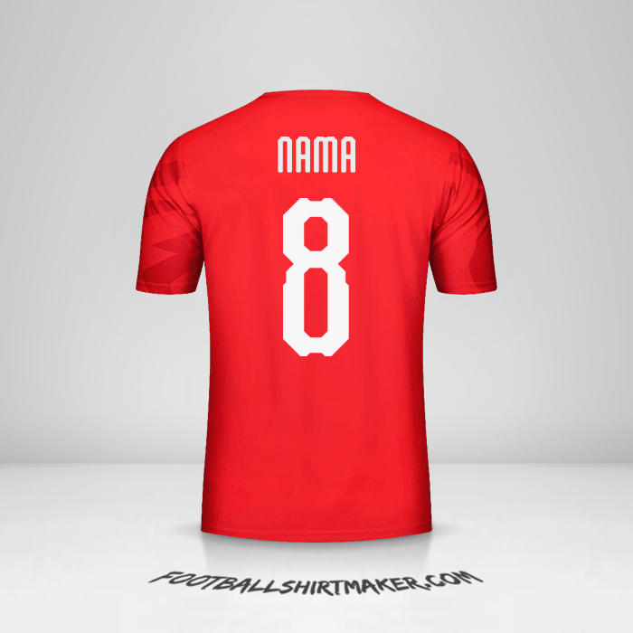 Jersey Mesir 2019 -  nama - 8