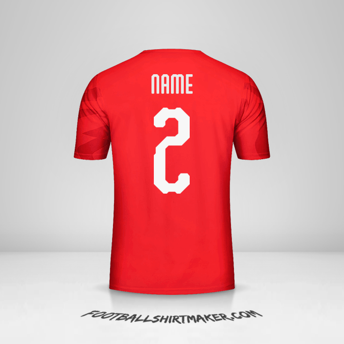 Shirt Egypt 2019 -  name - 2
