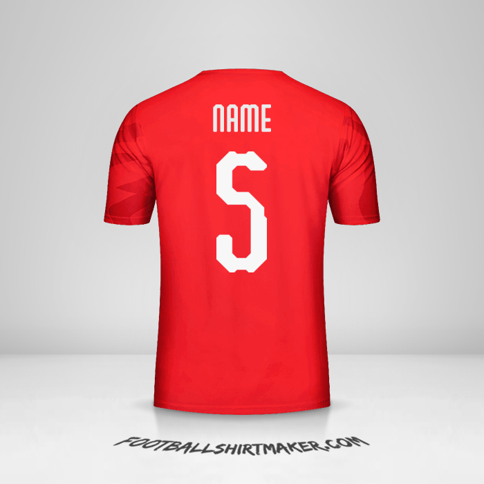 Shirt Egypt 2019 -  name - 5