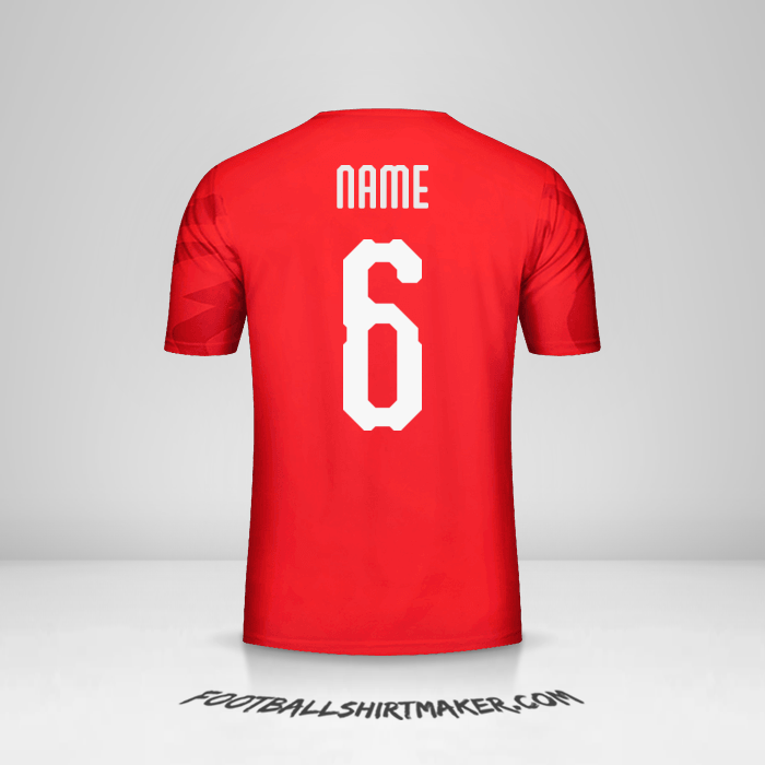 Shirt Egypt 2019 -  name - 6