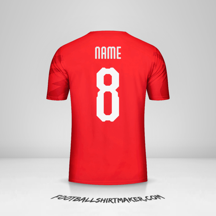 Shirt Egypt 2019 -  name - 8