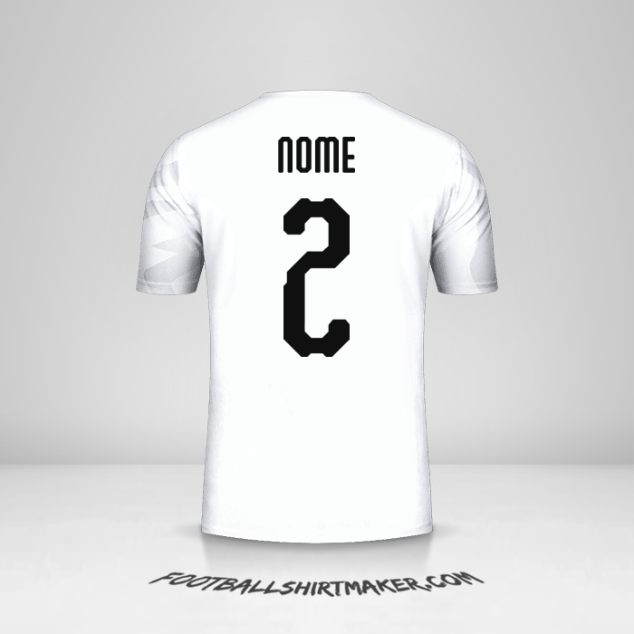 Maglia Egitto 2019 Seconda -  nome - 2