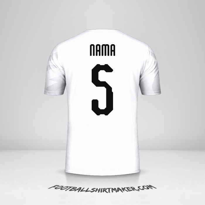 Jersey Mesir 2019 Alternatif -  nama - 5