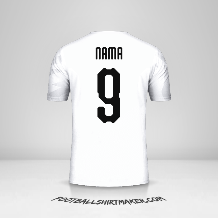 Jersey Mesir 2019 Alternatif -  nama - 9