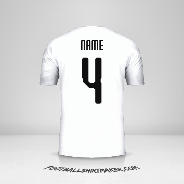Jersey Egypt 2019 Away -  name - 4
