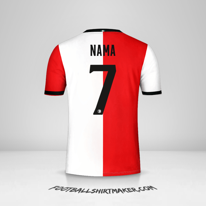 Jersey Feyenoord Rotterdam 2018/19 -  nama - 7