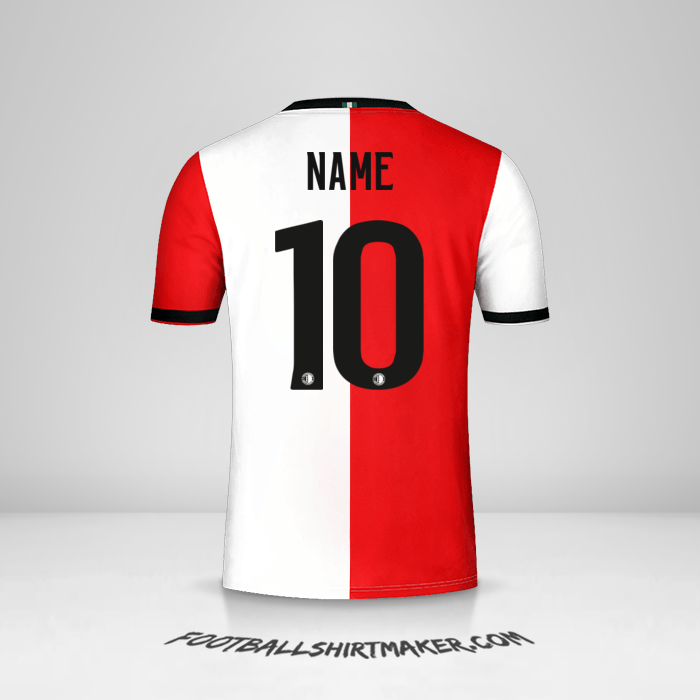 Trikot Feyenoord Rotterdam 2018/19 -  name - 10