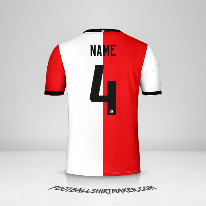 Shirt Feyenoord Rotterdam 2018/19 -  name - 4