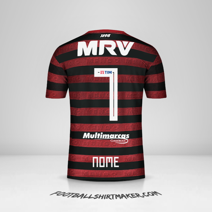 Camisola Flamengo 2019 -  nome - 7