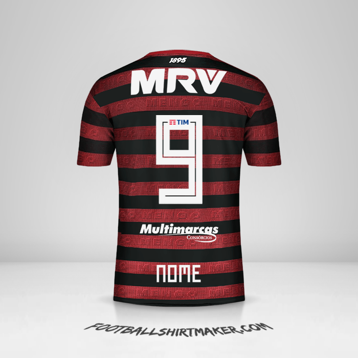 Camisola Flamengo 2019 -  nome - 9